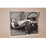 Automobile Car Rolls Royce Original Vintage Wire Photo